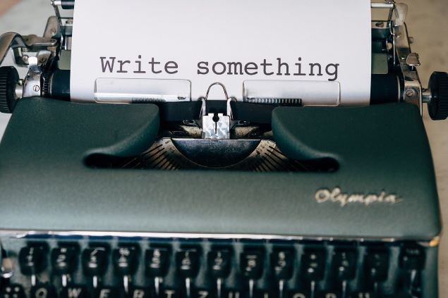 write something